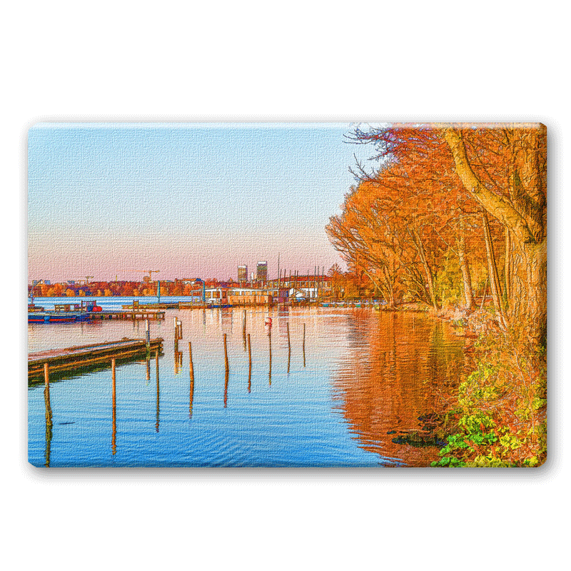 Abendstimmung an der Außenalster