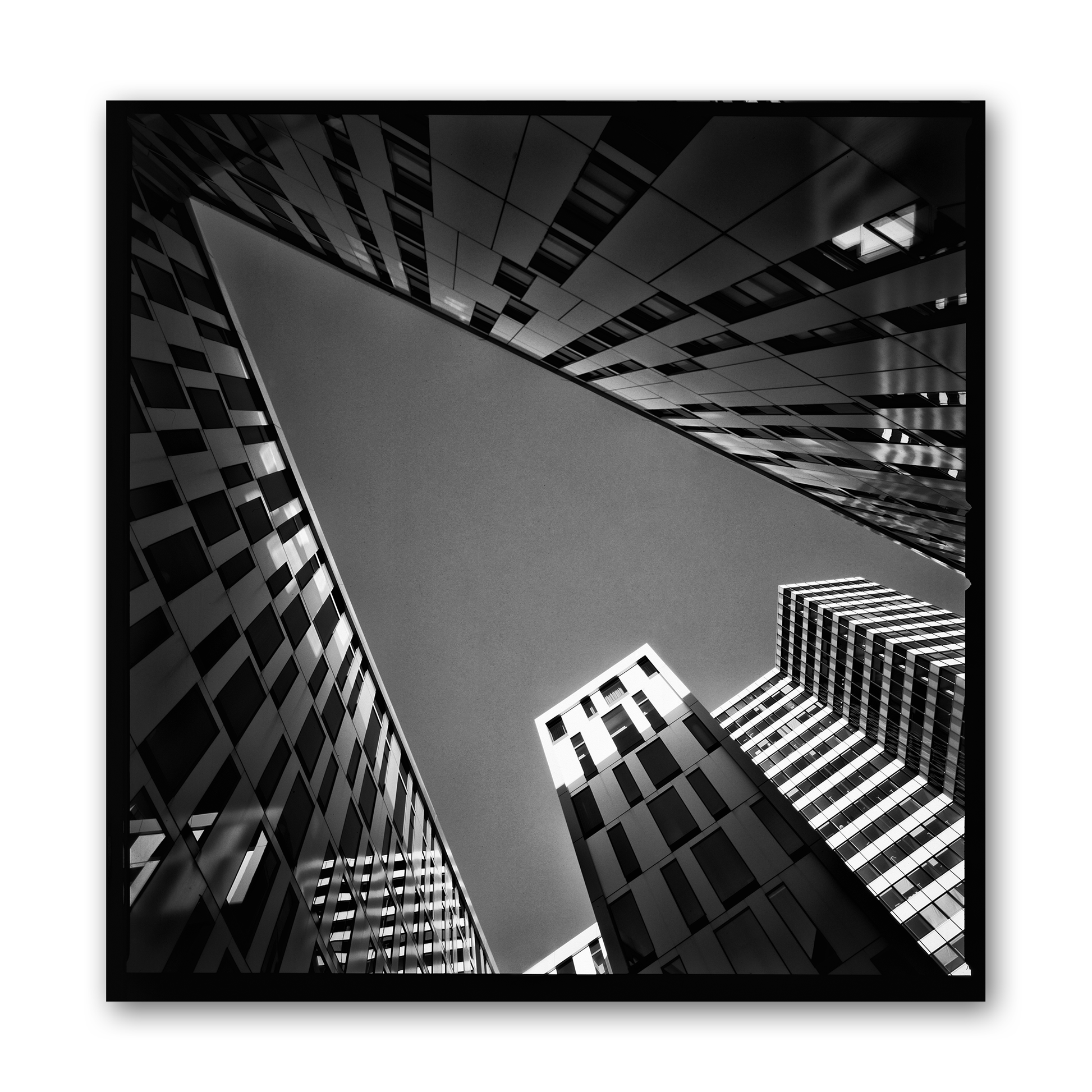 Architektur-Fotografie in schwarz-weiß
