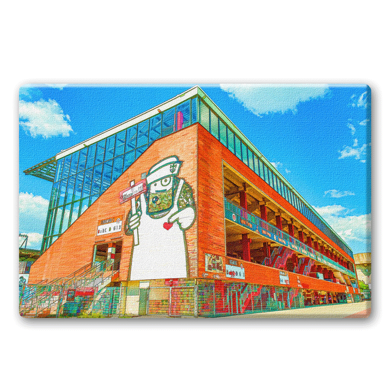 Das Millerntorstadion in Hamburg St. Pauli.