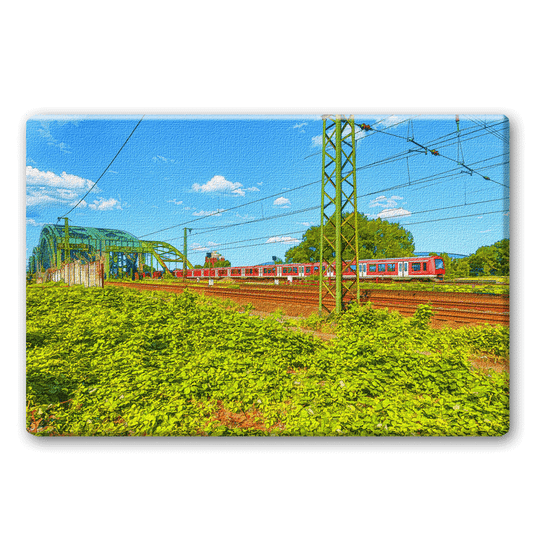 Freihafen-Elbbrücke und S-Bahn