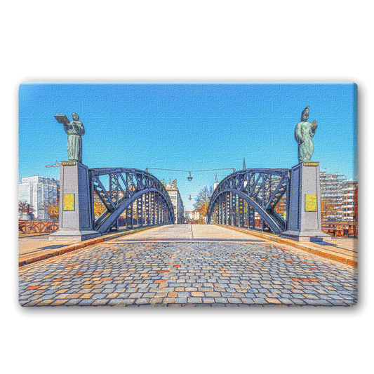 Die Brooksbrücke in Hamburg