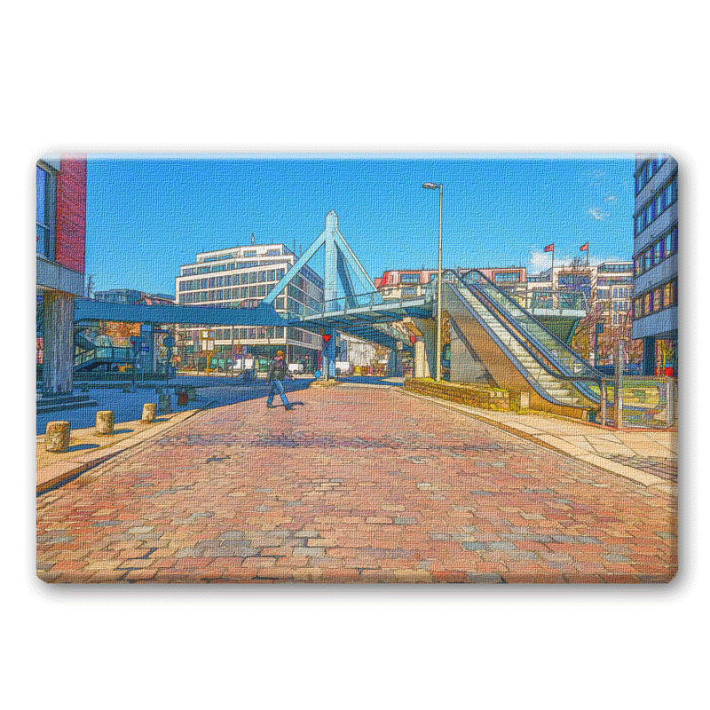 Die Cremonbrücke am Rödingsmarkt