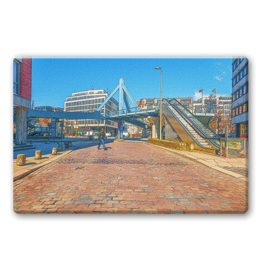 Die Cremonbrücke am Rödingsmarkt