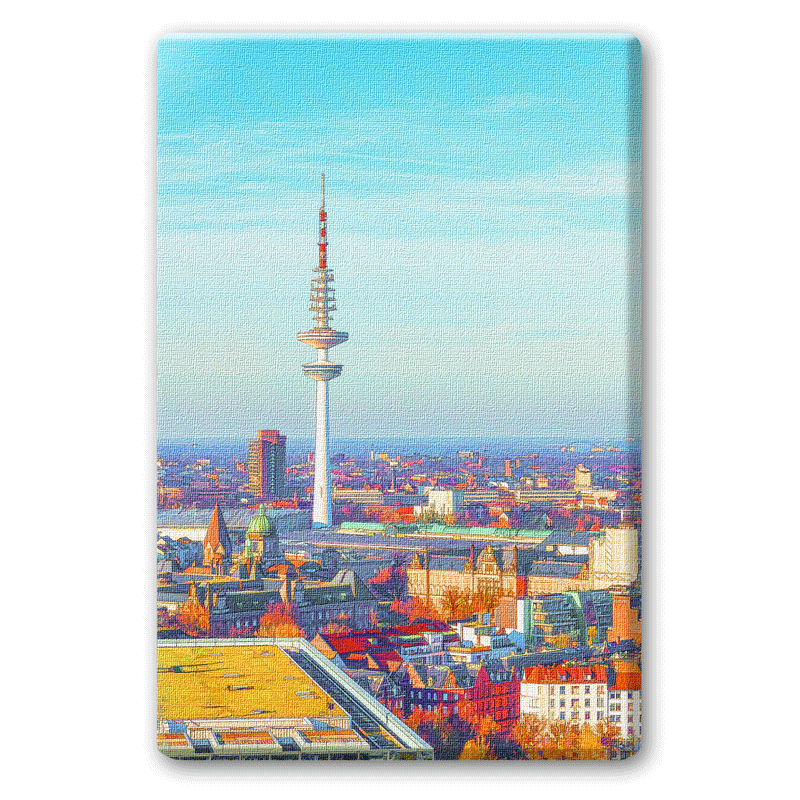 Hamburg von oben - Fernsehturm I