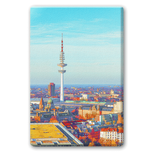 Hamburg von oben - Fernsehturm I
