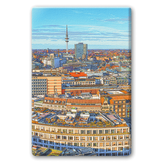 Hamburg von oben - Fernsehturm I