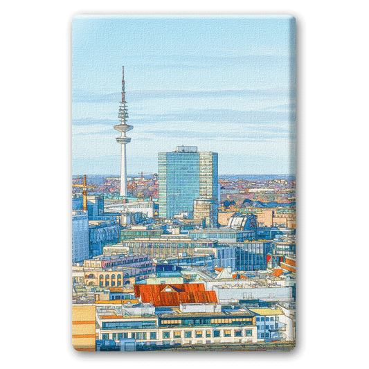 Hamburg von oben - Fernsehturm I
