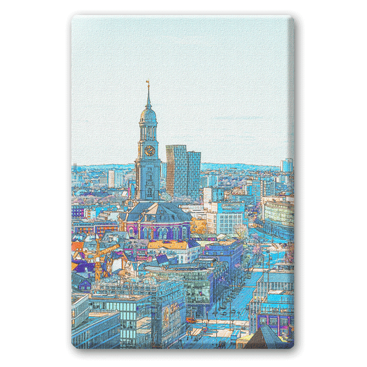 Hamburg von oben - Sankt Jacobi