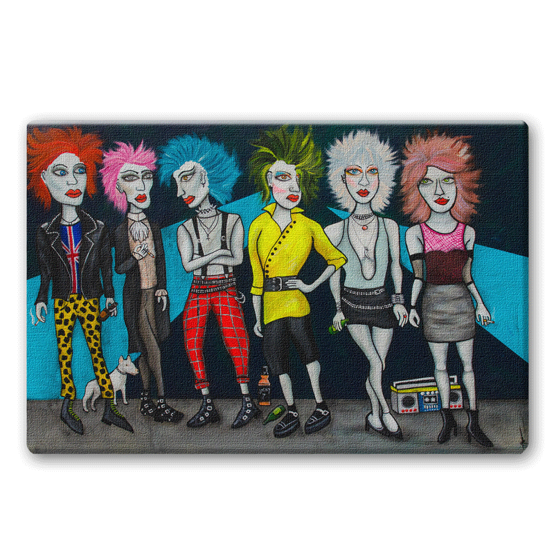 Eine Gruppe der Londoner Punk, Gothic und New Wave Sczene. 